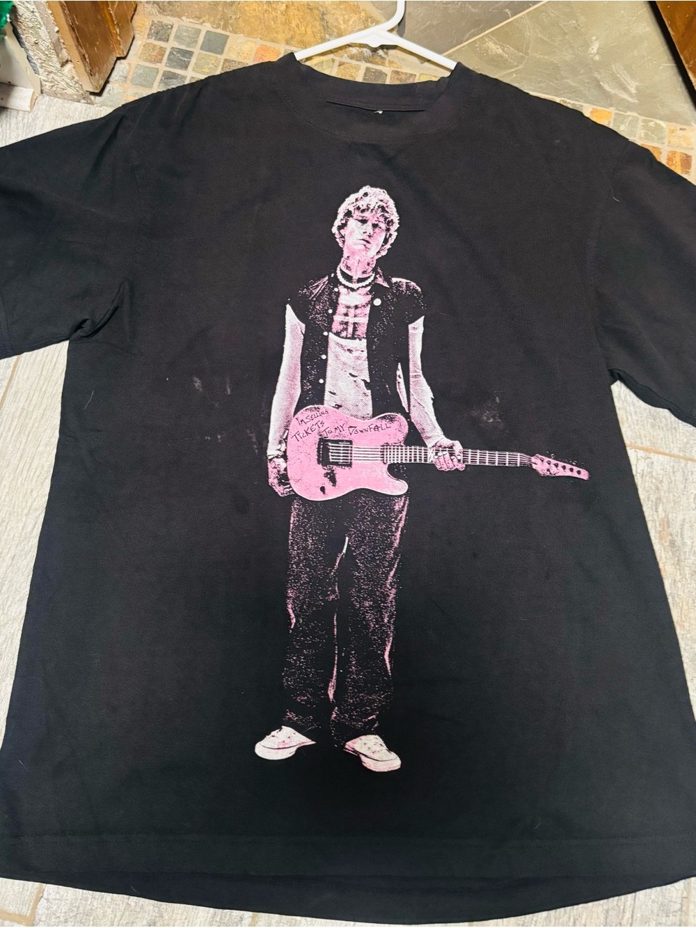 MACHINE GUN KELLY (MGK) Lost Americana Tour Black Short-Sleeve Tee